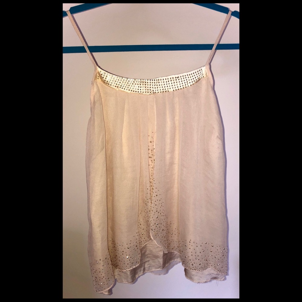 Strappy & Flow Beige Top